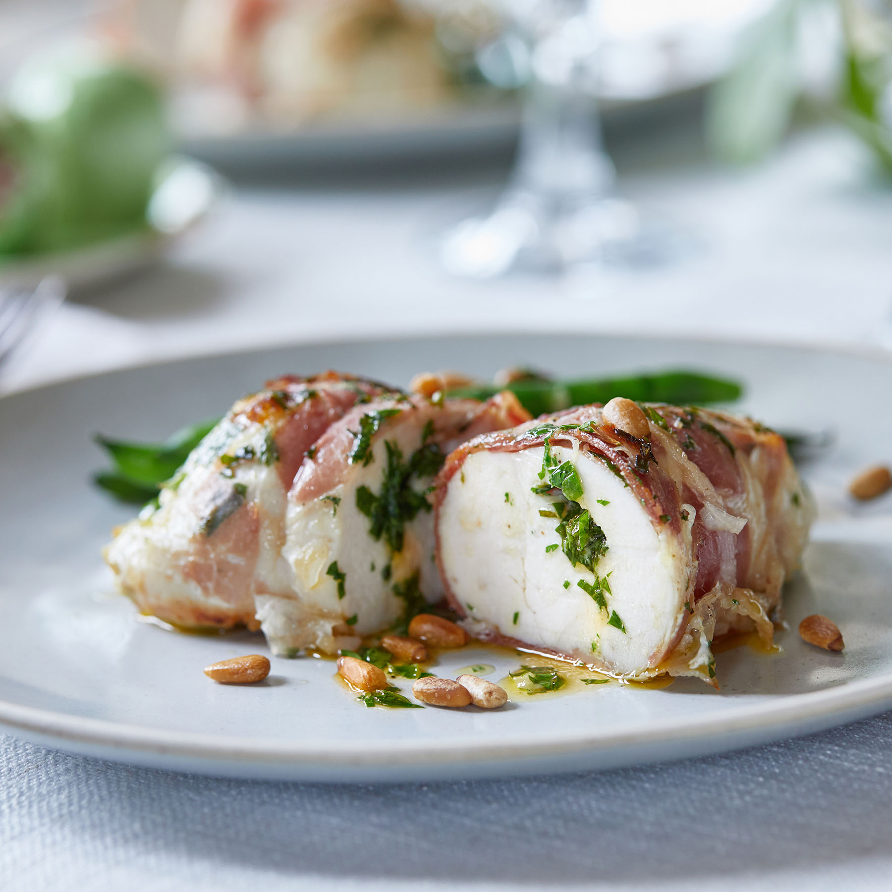 Prosciutto Wrapped Chicken Maxum Foods