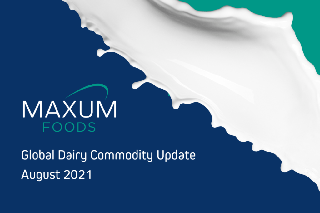 Global Dairy Commodity Update August 2021