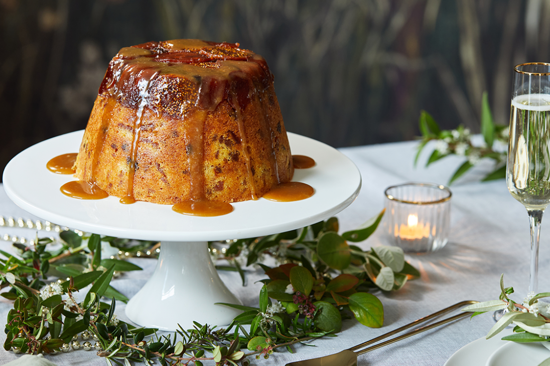 Golden Christmas Pudding