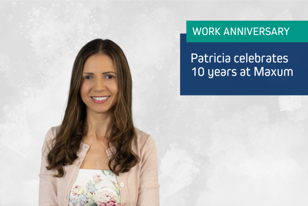 Patricia Lorenzetti 10 years at Maxum Foods