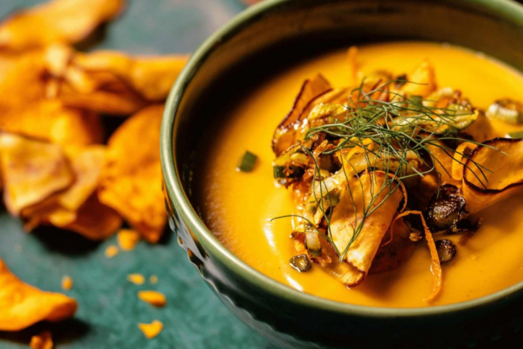 Sweet Potato, Fennel and Orange Soup